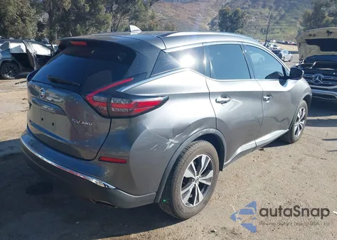 2021 Nissan Murano Sv Intelligent Awd из США, поврежденный, VIN 5N1AZ2BS2MC136389